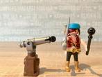 Playmobil Piraat met bronzen scheepskanon. 5378, Gebruikt, Ophalen