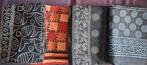 Grand Foulards uit India - Nieuw & Uniek! Meerdere stuks, Huis en Inrichting, Woonaccessoires | Plaids en Woondekens, Ophalen of Verzenden
