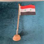 Vintage conferentie vlag Syrie, Antiek en Kunst, Ophalen of Verzenden