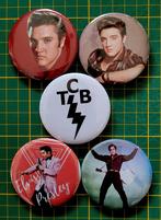 Grote Elvis Presley buttons (2), Verzamelen, Nieuw, Verzenden
