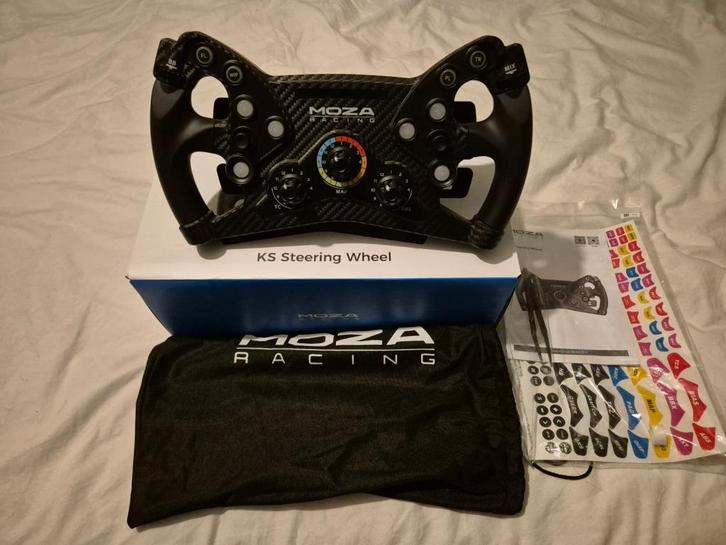 Moza Racing KS Stuur, Computers en Software, Joysticks, Zo goed als nieuw, Ophalen
