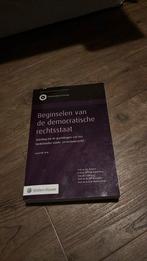 Beginselen van de democratische rechtsstaat 9e druk, Ophalen of Verzenden, Wolters Kluwer, Alpha, WO