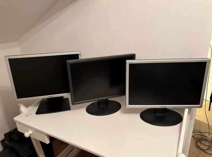 Philips breedbeeld monitoren, Computers en Software, Monitoren, Zo goed als nieuw, 60 Hz of minder, DVI, Ophalen