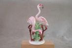 beeld Goebel Flamingo vogels  porselein   als nieuw, Ophalen of Verzenden, Zo goed als nieuw, Dier