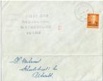 Nederland 1953 Opdruk WATERSNOOD, Postzegels en Munten, Ophalen of Verzenden, Envelop