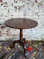 Brocante franse tilt-top tafel,klaptafel / allegonda, Antiek en Kunst, Ophalen of Verzenden