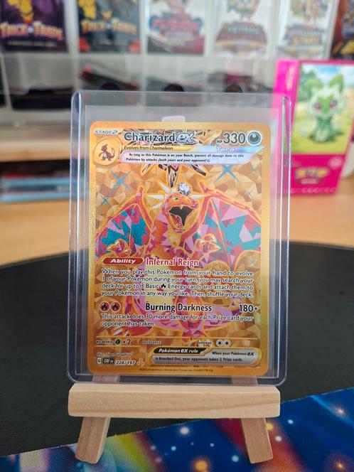 Charizard ex #228, Hobby en Vrije tijd, Verzamelkaartspellen | Pokémon, Zo goed als nieuw, Booster, Ophalen of Verzenden