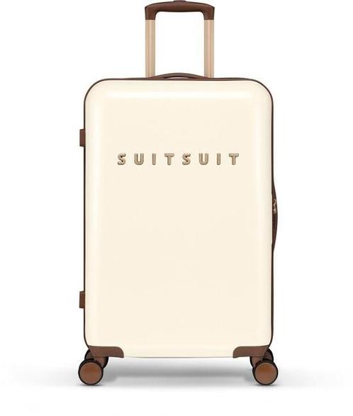 ✅NIEUW✅ SUITSUIT Fab Seventies koffer 66 cm | Antique White, Sieraden, Tassen en Uiterlijk, Koffers, Nieuw, Hard kunststof, 70 cm of meer