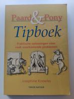 J. Knowles - Paard & Pony Tipboek, J. Knowles, Ophalen of Verzenden, Zo goed als nieuw, Paarden of Pony's