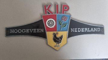 Emaille Kip Logo beschikbaar voor biedingen