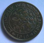 Nederland 2,5 cent 1918.UNC.(8), Postzegels en Munten, Munten | Nederland, Verzenden, Koningin Wilhelmina, Overige waardes, Losse munt