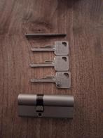 Cilinderslot met sleutels, Doe-het-zelf en Verbouw, Ophalen, Gebruikt, Overige materialen, Slot