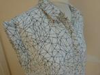 America today vintage zwart wit blouse maat S 36, Wit, Ophalen of Verzenden, Zo goed als nieuw, Maat 36 (S)