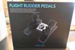 Logitech Flight Rudder Pedals 1x gebruikt Als nieuw !!, Ophalen of Verzenden, Zo goed als nieuw, Logitech/Saitek
