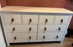 Ikea Hemnes kast met leren greepjes, Ophalen, Gebruikt, 5 laden of meer, Minder dan 100 cm