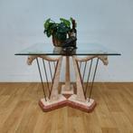Art Deco natuurstenen eettafel eetkamertafel tafel, Valkenswaard, Gebruikt, Info@flashbackfurniture.nl, Rechthoekig