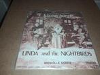 7" Linda and the nightbirds : 't Klaine hoezie, Verzenden, Gebruikt, Overige formaten, Levenslied of Smartlap