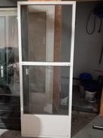 Hamstra Hordeur Aluminium 76,5 x 197 cm, Ophalen, Gebruikt, Minder dan 80 cm, Hordeur