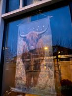 Schotse Hooglander met verlichting. Ophalen…, Ophalen