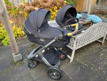 Stokke Trailz kinderwagen – reiswieg + zitje – extra’s beschikbaar voor biedingen