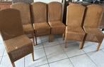 Eetkamer stoelen, Huis en Inrichting, Ophalen, Gebruikt, Bruin, Vijf, Zes of meer stoelen