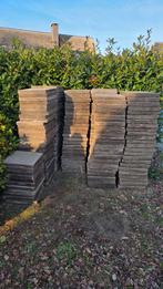 Gebruikte terrastegels (40 cm bij 40 cm) en opsluitbanden, Ophalen, Gebruikt, 10 m² of meer, Beton