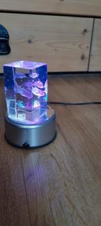 Draaiende lamp met figuur, Ophalen of Verzenden