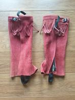 Z g.a.n. Paardrij minichaps (beenbeschermers) suede leer, Dieren en Toebehoren, Paardrijkleding, Ophalen, Zo goed als nieuw, Western