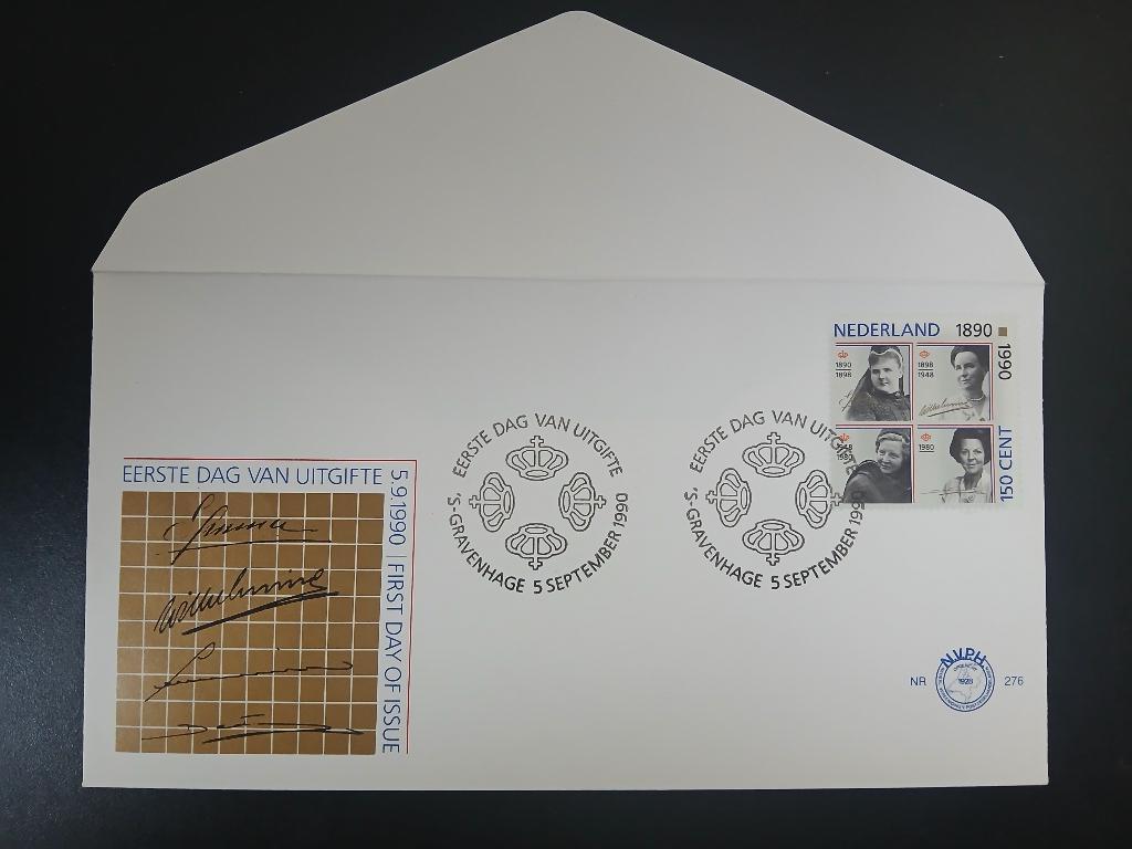 Nederland 1990 - FDC E276, Postzegels en Munten, Postzegels | Eerstedagenveloppen, Ophalen of Verzenden, Onbeschreven, Nederland