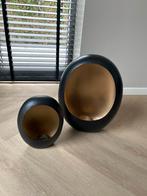 Richmond Kandelaars - Set van 2, Huis en Inrichting, Woonaccessoires | Kandelaars en Kaarsen, Ophalen, Zwart, Zo goed als nieuw