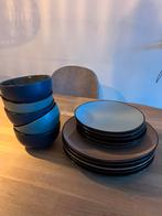 Servies 16-delig merk Elin diverse kleuren, Gebruikt, Verzenden, Bord(en), Overige stijlen