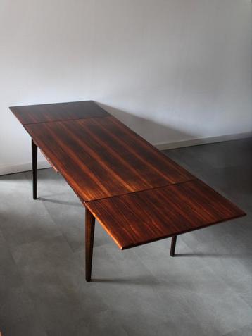 Vintage Deense eetkamertafel, palissander, Vestervig Eriksen beschikbaar voor biedingen
