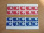 20 x Europa zegels - blauw (45 ct) en rood (25 ct) (1970) Ve, Verzenden, Postfris