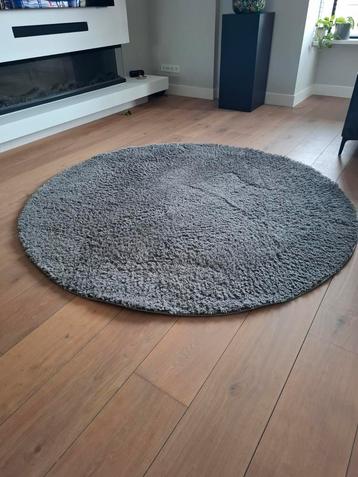 Grijs/grey rond vloerkleed/ tapijt diameter 200 cm beschikbaar voor biedingen