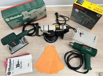 Metabo vlakschuurmachine Excentrische schuurmachine Bosch fö beschikbaar voor biedingen
