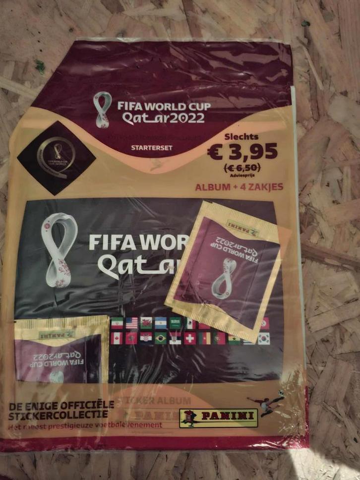 Panini WC 2022 Qatar complete stickerset+starter/multipack, Verzamelen, Overige Verzamelen, Nieuw, Ophalen of Verzenden