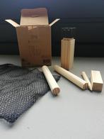 Houten kubb spel (nieuw), Hobby en Vrije tijd, Een of twee spelers, Ophalen of Verzenden, Nieuw