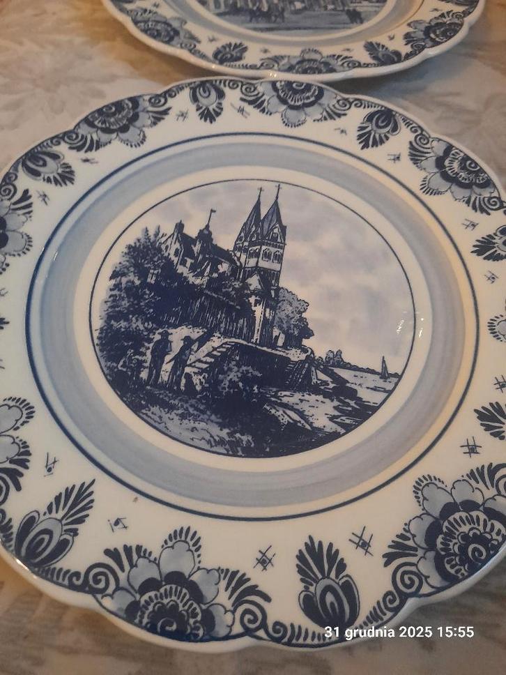 Delftsblauw bord speciale editie Schloß Jägerhof Düsseldorf, Antiek en Kunst, Antiek | Servies los, Ophalen of Verzenden