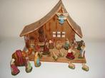Kerststal compleet uit de jaren 1950, Diversen, Kerst, Ophalen of Verzenden, Gebruikt