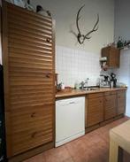 Keuken, Huis en Inrichting, Keuken | Complete keukens, Ophalen, Gebruikt, Bruin, Overige typen