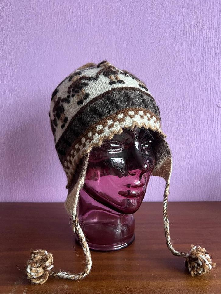 Alpaca muts uit Perú, Kleding | Dames, Mutsen, Sjaals en Handschoenen, Nieuw, Muts, Maat 38/40 (M), Ophalen of Verzenden