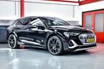 Audi E Tron 50 Quattro S Black-pano-B&O-sfeer 370KW 503PK, Auto's, Automaat, 1800 kg, 4 cilinders, Zwart