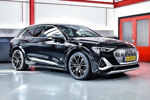 Audi E Tron 50 Quattro S Black-pano-B&O-sfeer 370KW 503PK, Auto's, Audi, Bedrijf, e-tron, 360° camera, 4x4, Aangepast voor mindervaliden