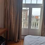 Gordijnen - ruwe zijde, champagne, B 410 - L 295 cm, gevoerd, Ophalen, Gebruikt, Overige kleuren, 200 cm of meer