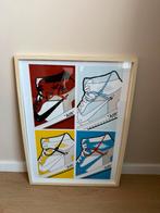 Ingelijste nike air jordan poster 70x50, Verzamelen, Posters, Ophalen, Rechthoekig Staand, Met lijst, Nieuw