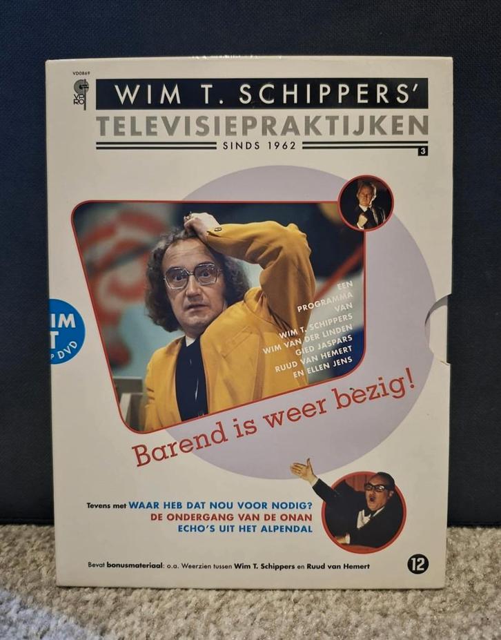 Wim T. Schippers - Barend Is Weer Bezig (1972-1973), Cd's en Dvd's, Dvd's | Tv en Series, Zo goed als nieuw, Komedie, Vanaf 12 jaar