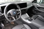 BMW i4 eDrive35 Gran Coupé M Sport / Schuif-kanteldak / Ach, Auto's, BMW, Achterwielaandrijving, Zwart, Zwart, Leder