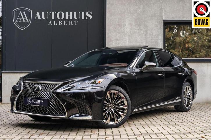 Lexus LS 500h AWD President Line Ottoman 20'' Mark Levinson, Auto's, Lexus, Bedrijf, Te koop, LS(-H), 360° camera, 4x4, ABS, Adaptive Cruise Control