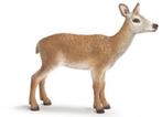 Schleich 14630 hert, hinde, dierfiguur, Verzamelen, Dierenverzamelingen, Ophalen of Verzenden, Zo goed als nieuw, Hert, Beeldje of Figuurtje