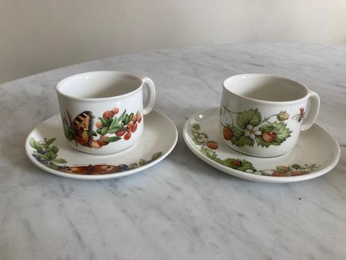Marjolein Bastin Wedgwood koffie kopjes, Verzamelen, Porselein, Kristal en Bestek, Gebruikt, Kop en/of schotel, Porselein, Ophalen of Verzenden